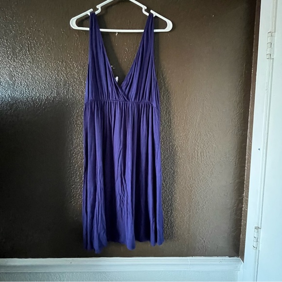 Blue Old Navy VNeck Sleeveless Dress, Size Xl - Picture 6 of 6